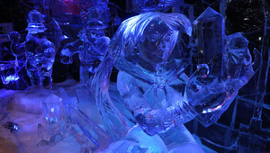 Ледените скулптури в Брюж, 2012