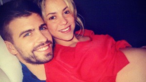 Жерар Пике и бременната Шакира