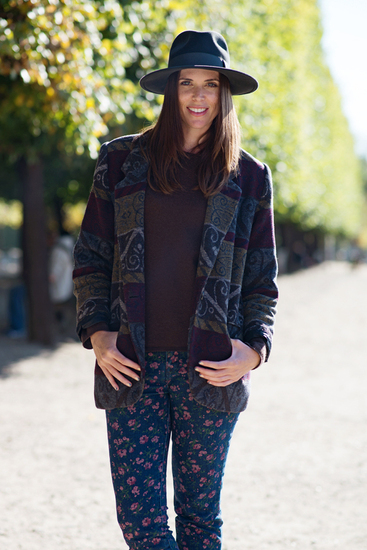 Комбинираме принтове и през зимата