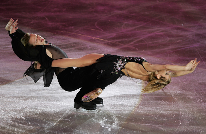 Албена и Максим на леда