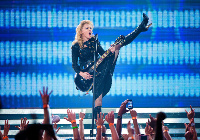 Мадона с най-касово турне през 2012-а
