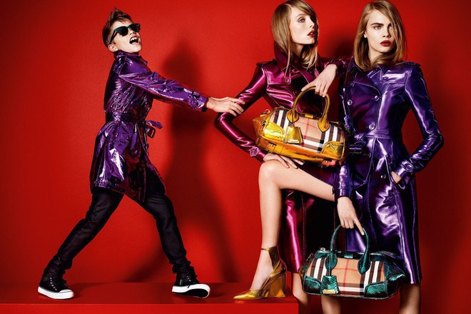 Romeo bekam model na burberry