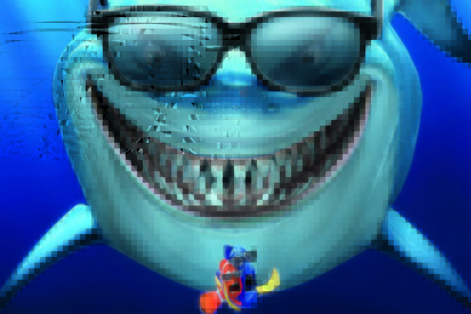 Tarseneto na nemo 3d bg plakat