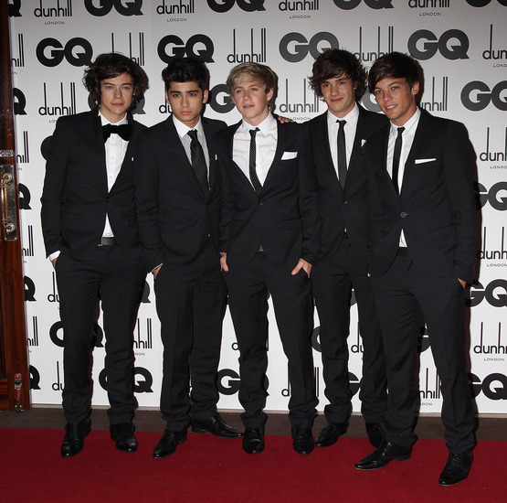 One Direction на наградите "Мъж на годината 2011"