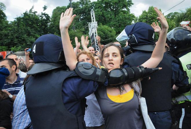 Протестиращият на Орлов мост - Човекът на 2012 г.