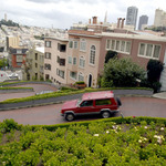 Сан Франциско: Ломбард стрийт