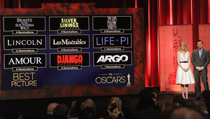 Ема Стоун и Сет Макфарлън обявяват номинациите за филм на годината