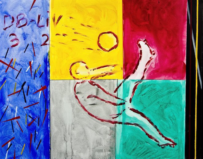 Димитър Бербатов рисува с Албино Питти