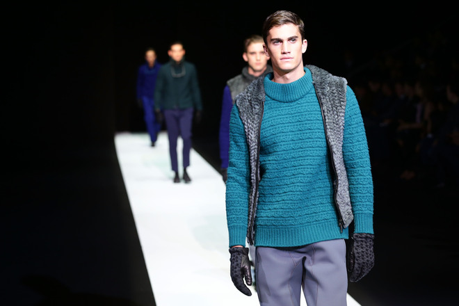 Мъжка мода от Милано: Emporio Armani