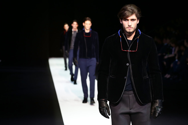 Мъжът другата зима според Emporio Armani