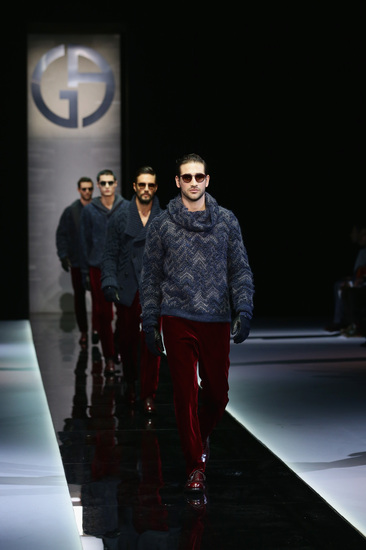 Мъжка мода от Милано: Giorgio Armani, есен-зима 2013/14