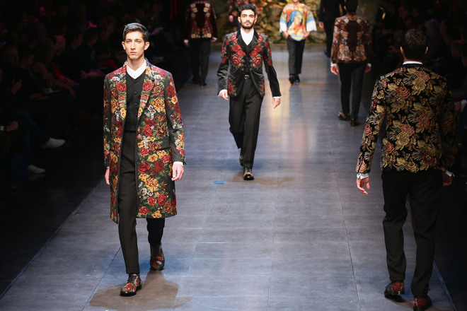 Мъжка мода от Милано: "Долче и Габана", есен-зима 2013/14