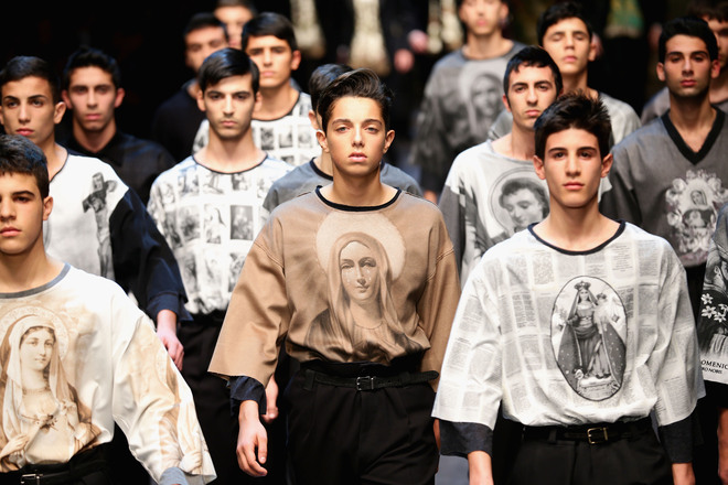 Мъжка мода от Милано: "Долче и Габана"