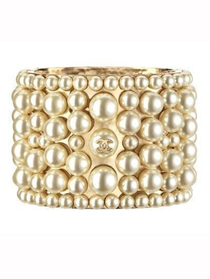 Перлена гривна Chanel