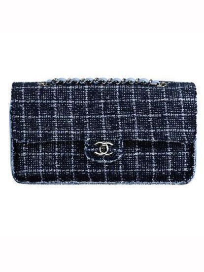 Карирана чанта Chanel