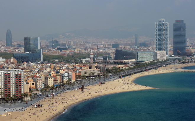 Барселона, крайбрежието