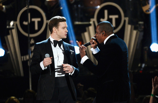 Джъстин Тимбърлейк и Джей Зи на "Грами" 2013