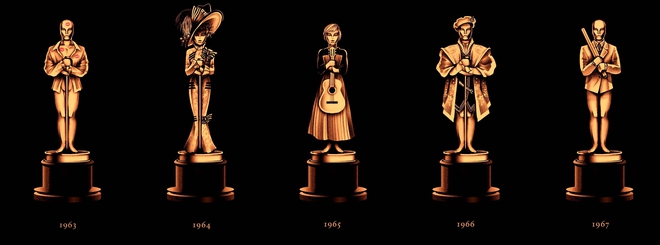 Филмите с "Оскар", 1963-1967