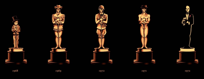 Филмите с "Оскар", 1968-1972