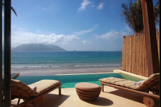 Myasto za otdih v hotela six senses con dao