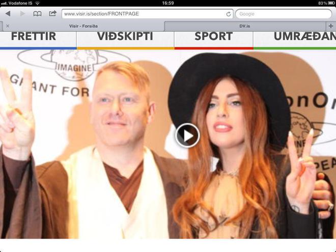 Йон Гнар и Лейди Гага