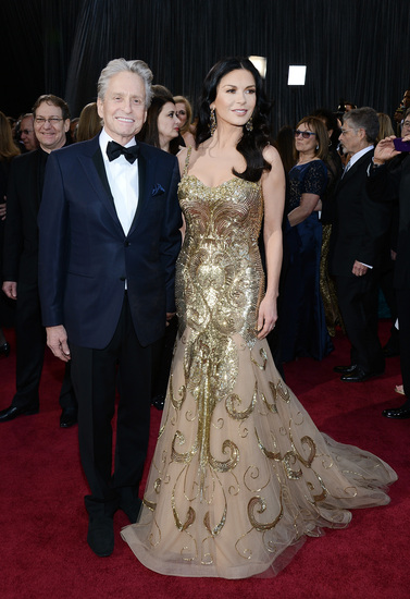 Оскар 2013: Майкъл Дъглас и Катрин Зита-Джоунс