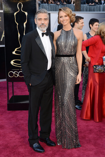 Оскар 2013: Джордж Клуни със Стейси