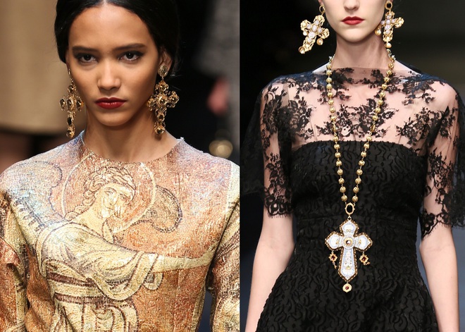 Dolce & Gabbana есен-зима 2013/14 (детайли)