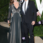 Миранда и Орландо на парти след "Оскар 2013"