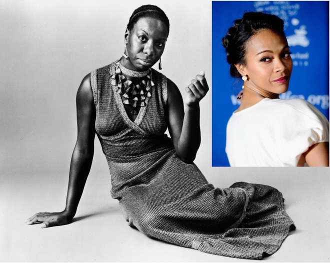 Зоуи Салдана е Нина Симон