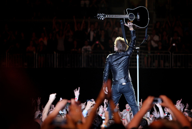 Джон Бон Джоуви на концерт