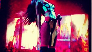 Риана на концерта си в Буфало