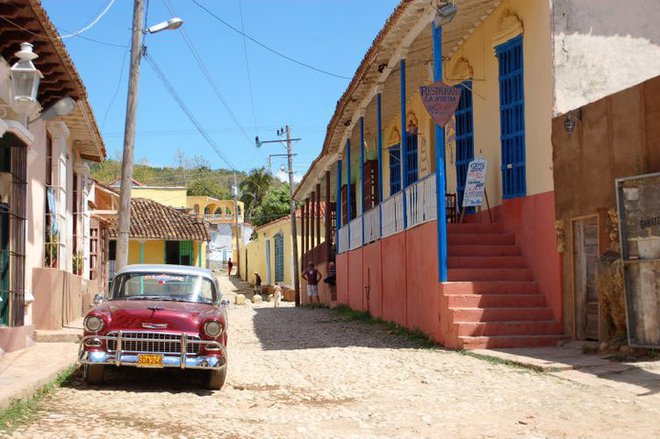 Улица в Тринидад, Куба