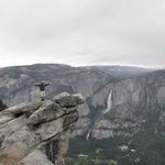Йордан Стоев на разходка в Националния парк "Йосемити"