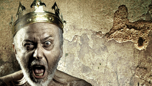 Стоян Алексиев като крал Лир