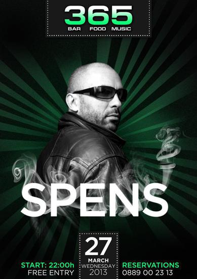 Рапърът Спенс гостува в бар "365"