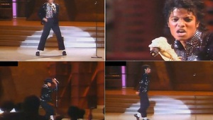 Лунната походка на Майкъл Джексън за първи път