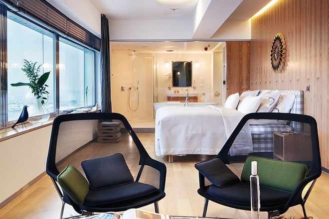 Interiorat v hotela staya v praga