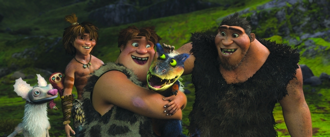 Животните около семейство Круд