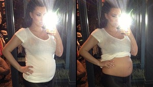 Ким Кардашиян си показа корема