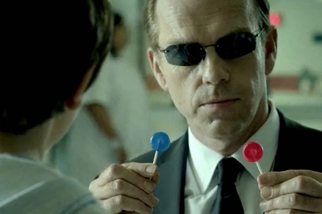 Agent smit v reklama na ge