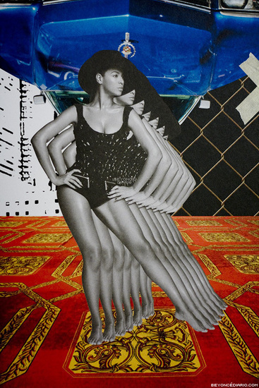 Бийонсе във фотоалбума към турнето й (7)