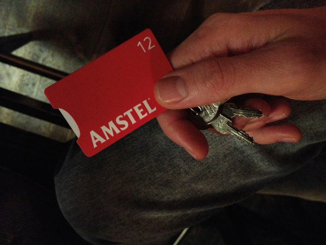 Срещу ключ Amstel получаваш безплатна бира