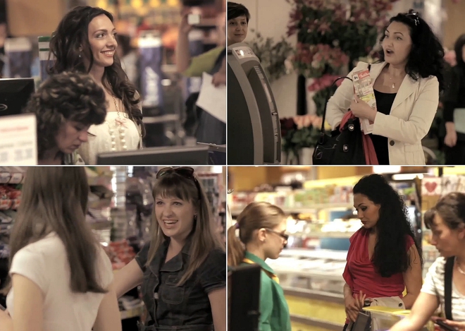 Флашмоб: Валкюри в мола по случай 200 г. Вагнер