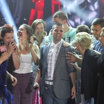 Ивайло Донков като победител в "Гласът на България-2"