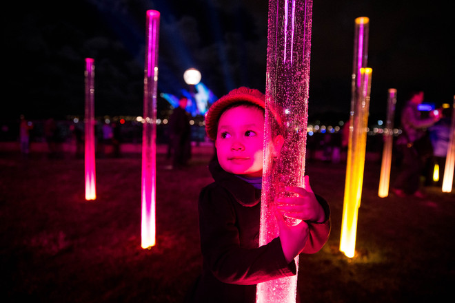 Откриването на Vivid Sydney 2013