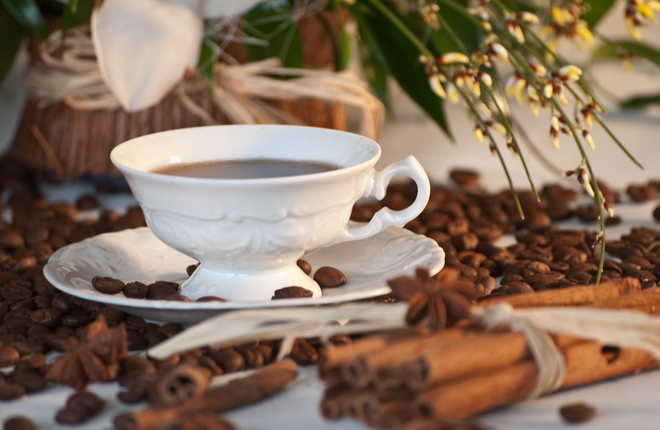 Чаша с кафе