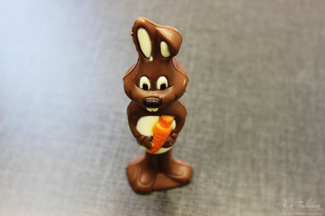 Шоколадов заек с морков