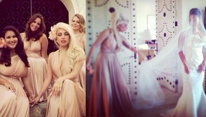 Лейди Гага е неузнаваема на сватба