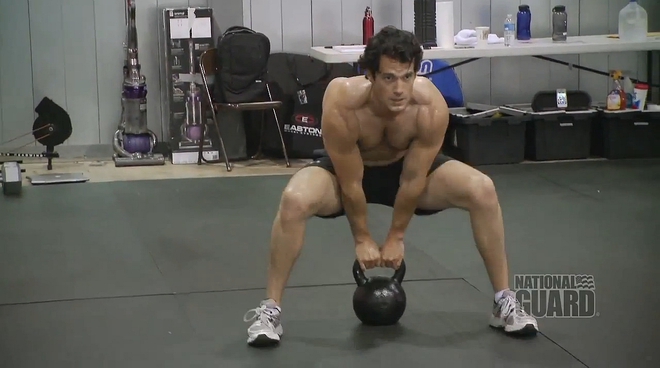 Супермен във фитнеса